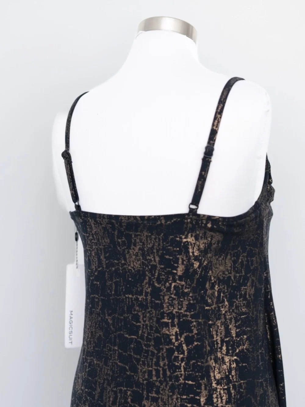 Magicsuit - Komodo Metallic Abstract Tankini Swim Top
